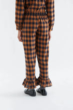 Load image into Gallery viewer, Compania Fantastica Checked Cotton Trousers