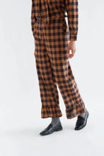 Load image into Gallery viewer, Compania Fantastica Checked Cotton Trousers