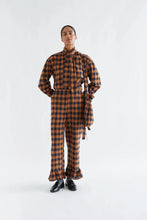 Load image into Gallery viewer, Compania Fantastica Checked Cotton Trousers