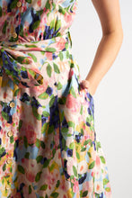 Load image into Gallery viewer, Fleur Summer Dream Print Midi Shirt Dress