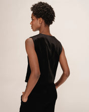 Load image into Gallery viewer, Grace And Mila Totem Black Velvet Waistcoat