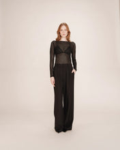 Load image into Gallery viewer, Grace And Mila Tanguy Lace Bodice Black