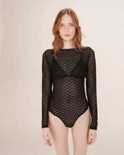 Load image into Gallery viewer, Grace And Mila Tanguy Lace Bodice Black