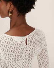 Load image into Gallery viewer, Grace And Mila Tanguy Lace Bodice Ecru