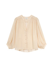 Load image into Gallery viewer, Grace And Mila Tarzy Lurex Blouse Vanilla