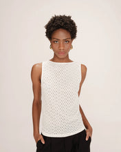 Load image into Gallery viewer, Grace AndMila Tenet Lace Top Ecru