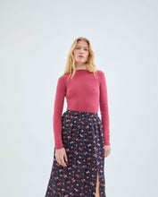 Load image into Gallery viewer, Rib Knitted Sweater Pink