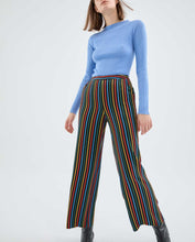 Load image into Gallery viewer, Straight Cut Long Stripe Trousers