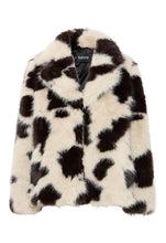 Load image into Gallery viewer, Byoung Bybemio Cow Print Coat