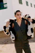 Load image into Gallery viewer, Byoung Bybemio Cow Print Coat