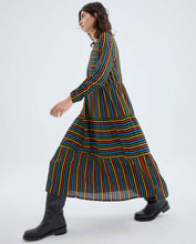 Load image into Gallery viewer, Stripe Midi Dress