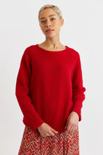 Load image into Gallery viewer, Bianca Borg Sweater Red