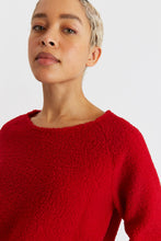 Load image into Gallery viewer, Bianca Borg Sweater Red