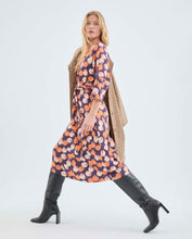 Load image into Gallery viewer, Flowers Print Midi Dress