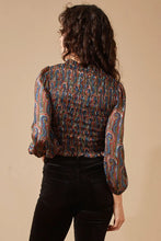 Load image into Gallery viewer, Swirls And Strangers Loretta Top