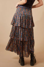 Load image into Gallery viewer, Swirls And Strangers Falls Skirt