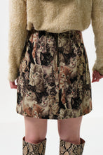 Load image into Gallery viewer, Aubin Pussy Galore Jacquard Mini Skirt