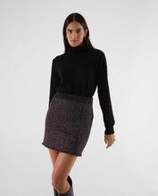 Load image into Gallery viewer, Shiny Knit Mini Skirt