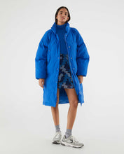 Load image into Gallery viewer, Blue Oversized Padded Coat