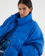 Load image into Gallery viewer, Blue Oversized Padded Coat