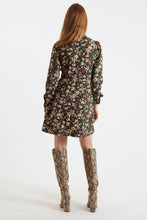 Load image into Gallery viewer, Ebba Tapestry Print Long Sleeve Mini Dress