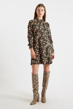 Load image into Gallery viewer, Ebba Tapestry Print Long Sleeve Mini Dress