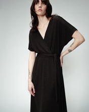Load image into Gallery viewer, Oria Black Lurex Dress