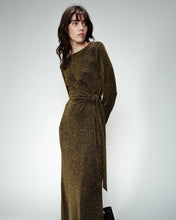 Load image into Gallery viewer, Olympiade Gold Lurex Dress
