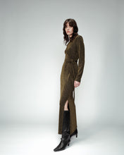 Load image into Gallery viewer, Olympiade Gold Lurex Dress