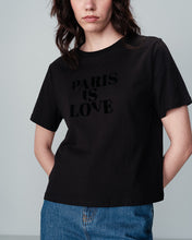 Load image into Gallery viewer, Nobuto Paris Is Love Black T-Shirt