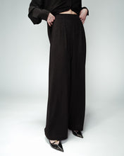 Load image into Gallery viewer, Opium Lurex Trousers Black