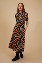 Load image into Gallery viewer, Don’t Look Back Rosie Dress Brown