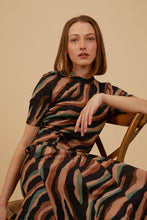Load image into Gallery viewer, Don’t Look Back Rosie Dress Brown