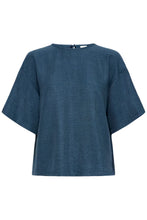 Load image into Gallery viewer, Ichi Ihkatico Top Navy