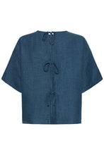 Load image into Gallery viewer, Ichi Ihkatico Top Navy