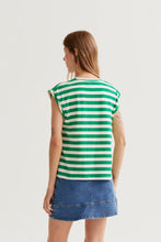 Load image into Gallery viewer, Compania Fantastica Embroidered Tulip Detail T-Shirt