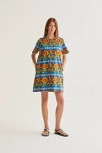 Load image into Gallery viewer, Compania Fantastica Garden Print Mini Dress
