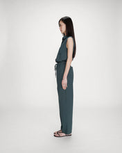 Load image into Gallery viewer, Grace And Mila Rhode Cotton Trousers Emerald