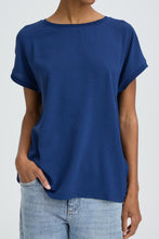 Load image into Gallery viewer, Byoung Bypanyax Top Medieval Blue