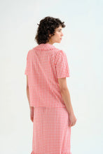 Load image into Gallery viewer, Compania Fantastica Gingham Plaid Shirt