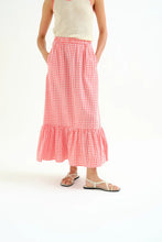 Load image into Gallery viewer, Compania Fantastica Cotton Gingham Skirt
