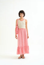 Load image into Gallery viewer, Compania Fantastica Cotton Gingham Skirt