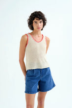 Load image into Gallery viewer, Compania Fantastica Embroidered Detail Knitted Top