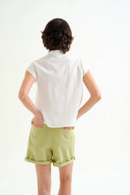 Load image into Gallery viewer, Compania Fantastica Lobster Embroidery Cotton Shirt
