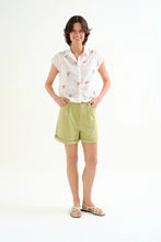 Load image into Gallery viewer, Compania Fantastica Lobster Embroidery Cotton Shirt