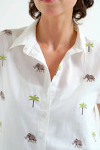 Load image into Gallery viewer, Compania Fantastica Elephant And Palm Tree Shirt