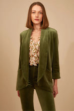Load image into Gallery viewer, Corrie Bratter Boyfriend Jacket Green