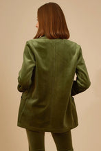 Load image into Gallery viewer, Corrie Bratter Boyfriend Jacket Green
