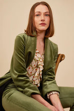 Load image into Gallery viewer, Corrie Bratter Boyfriend Jacket Green