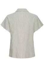 Load image into Gallery viewer, Byoung Byfalakka Cap Sleeve Shirt Stripe